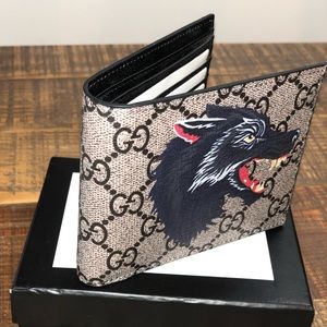 Gucci-Supreme collaboration wallet.